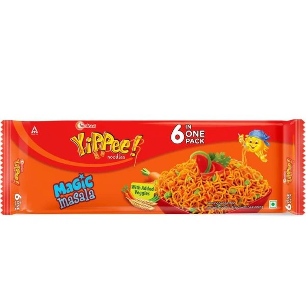 YiPPee! Magic Masala Noodles with Added Veggies 420 g