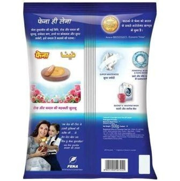 Fena Superwash Rose & Chandan Detergent Powder 500 g