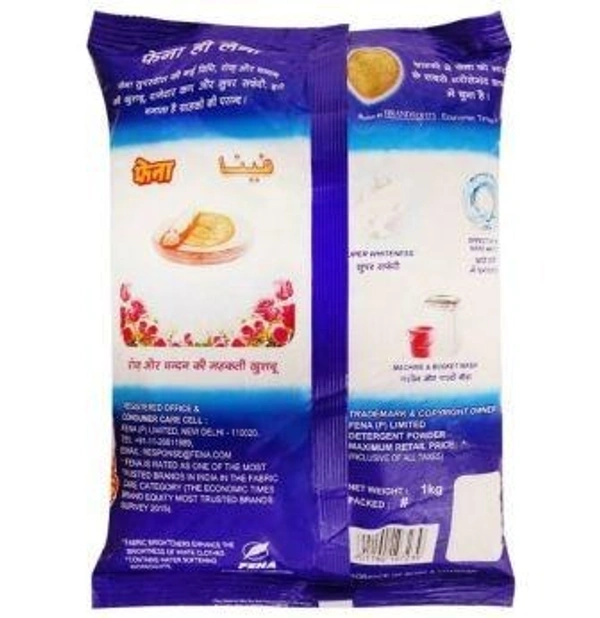 Fena Superwash Rose & Chandan Detergent Powder 1 kg
