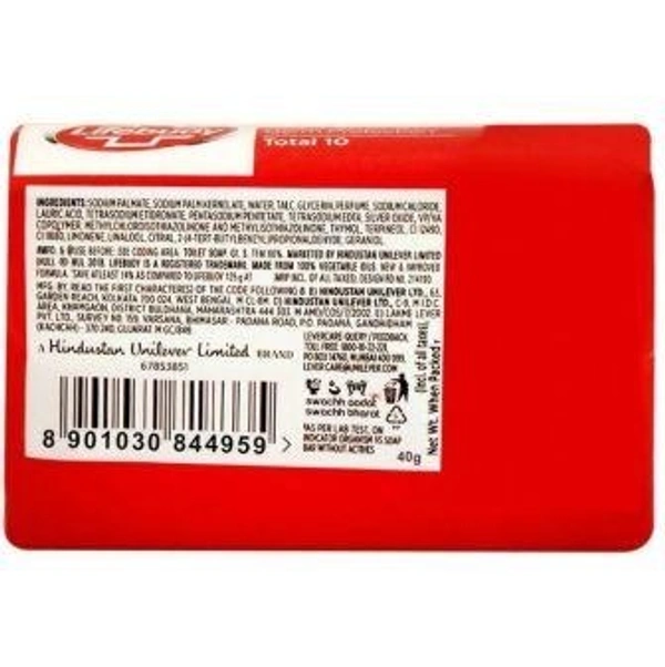 LIFEBUOY Total 10 Germ Protection Soap 40 g