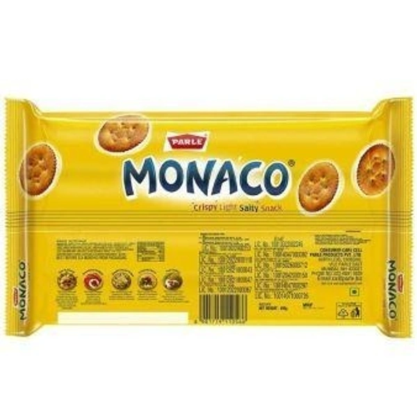 Parle Monaco Classic Regular Salted Biscuits 400 g