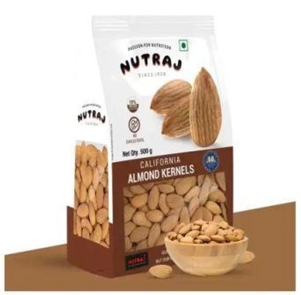 Nutraj California Almonds (Badam)  (500 g)