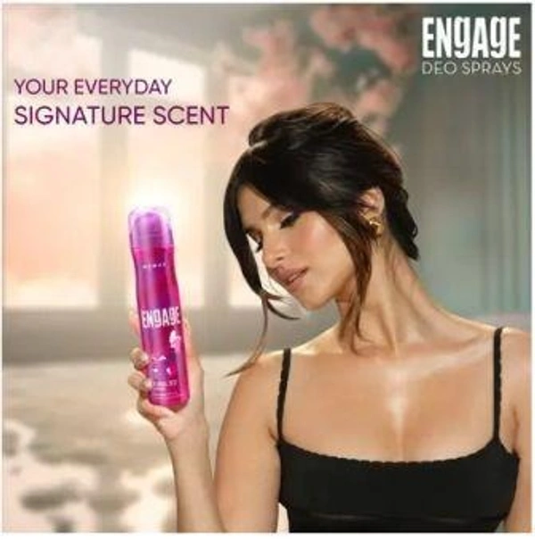 Engage Floral Zest, Citrus and Floral, Skin Friendly Deodorant Spray - For Women  (150 ml)