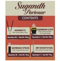 Mangaldeep Premium Sugandh Pariwaar Agarbatti With Multi Stand 314 g
