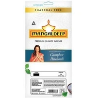 Mangaldeep Camphor Patchouli Zip Lock Agarbatti 120 g