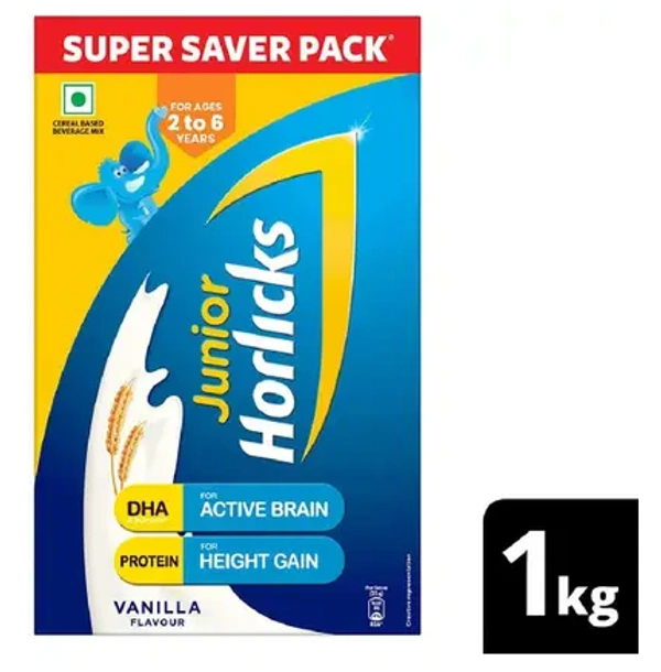 HORLICKS Junior Vanilla BIB (Flavored)  (1000 g)