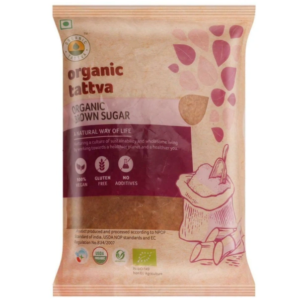 Organic Tattva Brown Sugar 500 g
