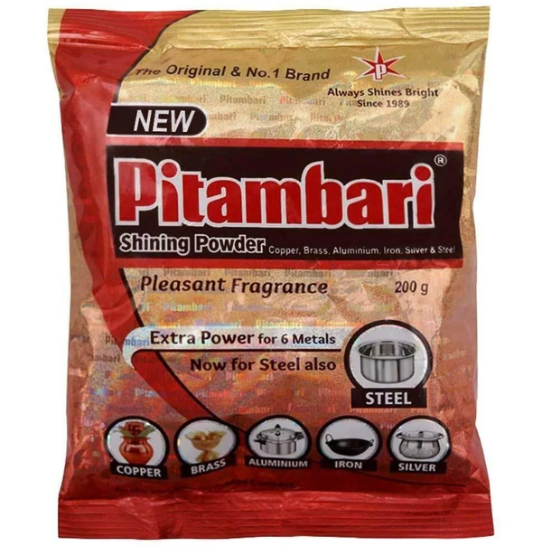 Pitambari Shining Dishwash Powder 200 g