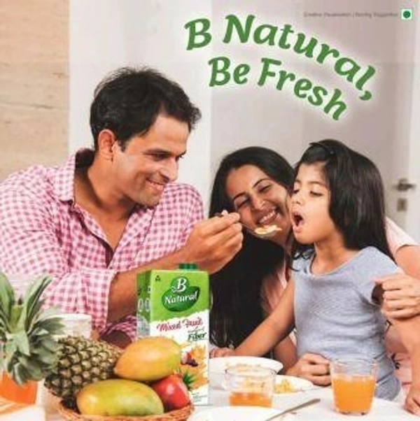 B Natural Mixed Fruit Juice 180 ml