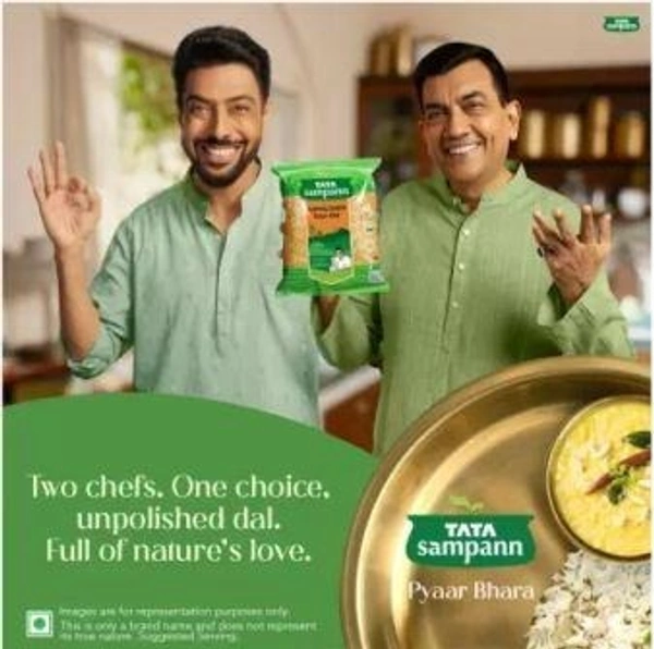 Tata Sampann Yellow Toor/Arhar Dal (Toor Dal) (Split)  (1 kg)