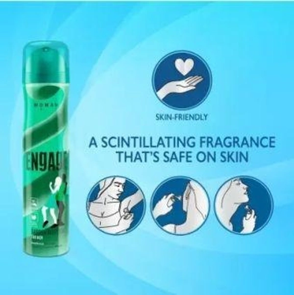Engage Garden Mystique, Spicy and Woody, Skin Friendly Deodorant Spray - For Women  (150 ml)