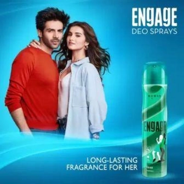 Engage Garden Mystique, Spicy and Woody, Skin Friendly Deodorant Spray - For Women  (150 ml)