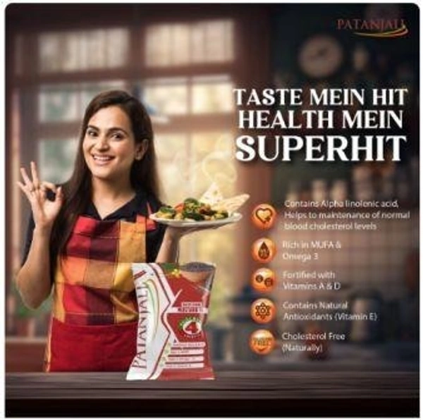 Patanjali Kachi Ghani Mustard Oil, 1 L