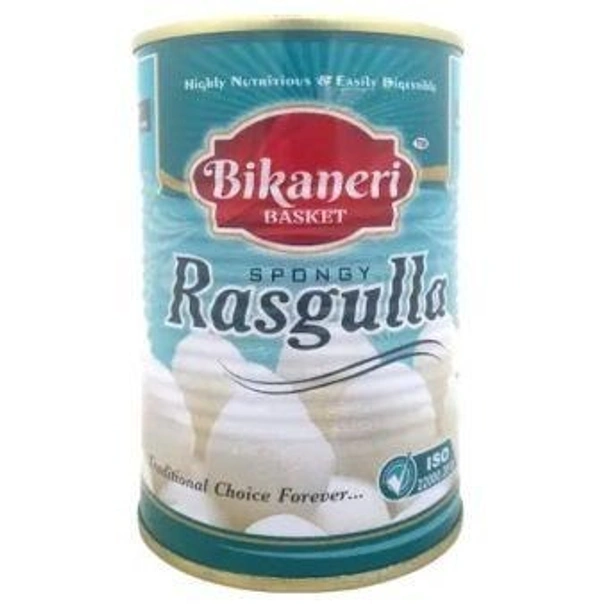 Bikaneri Basket Rasgulla Tin  (500 g)