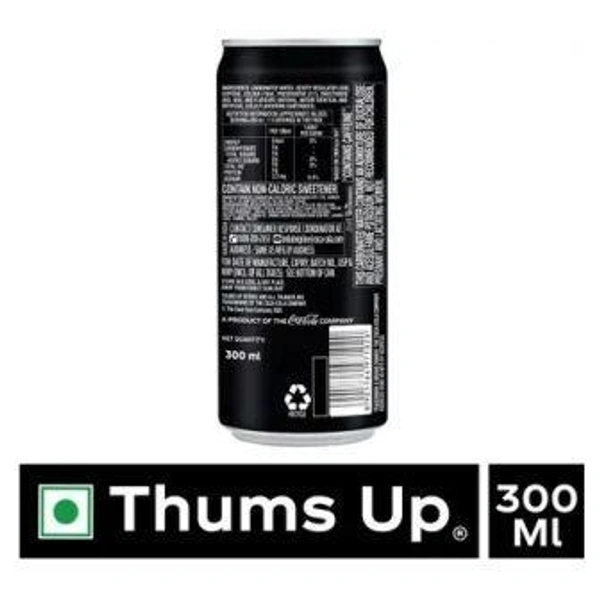 Thums Up X Force Zero Sugar Can  (300 ml)