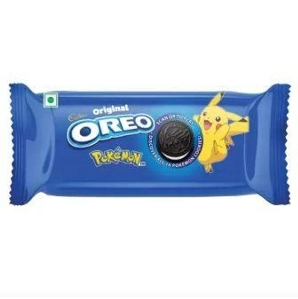 Cadbury Oreo Pokemon Vanilla Flavour Cream Sandwich Biscuit  (41.75 g)