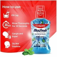 COLGATE MaxFresh Plax Peppermint Fresh Mouthwash 250 ml