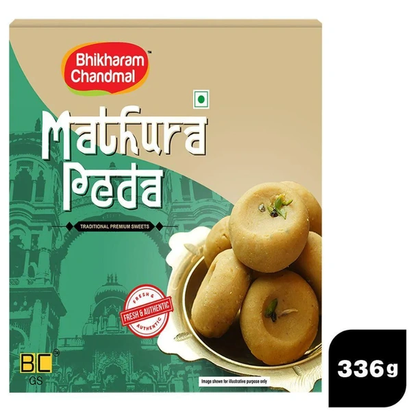 Bhikharam Chandamal Mathura Peda 336 g