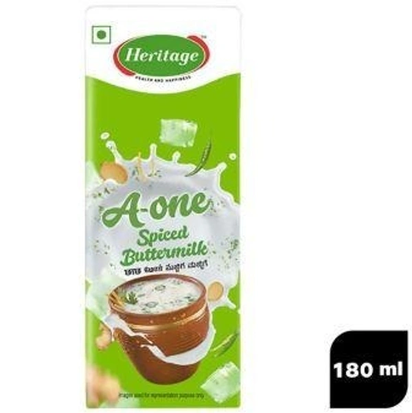 Heritage A-One Spiced Buttermilk 180 ml