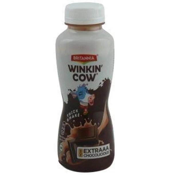 Britannia Winkin Cow Chocolate Thick Shake 180 ml (Bottle)