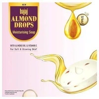 BAJAJ Almond Drops Moisturising Soap with Almond Oil & Vitamin E  (3 x 125 g)