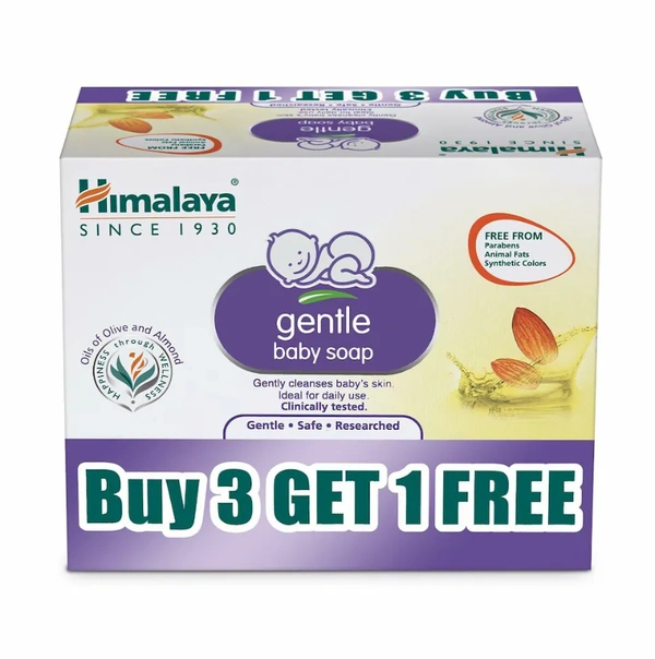 Himalaya Gentle Baby Soap Value Pack 75gx4