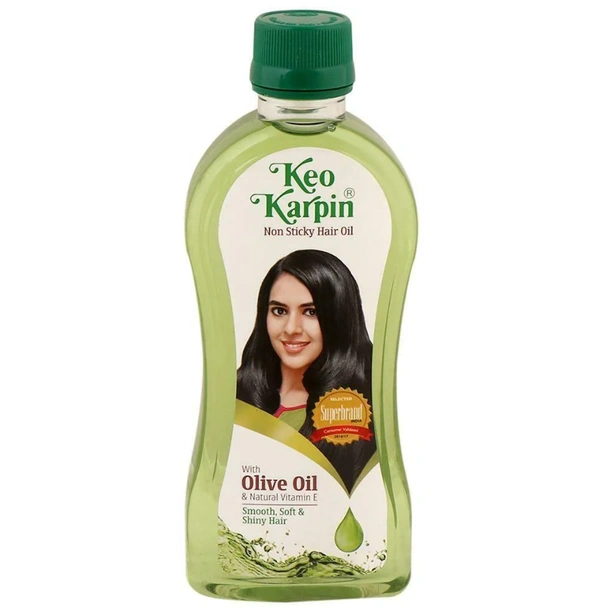 Keo Karpin Non-sticky Hair Oil with Olive Oil 300 ml