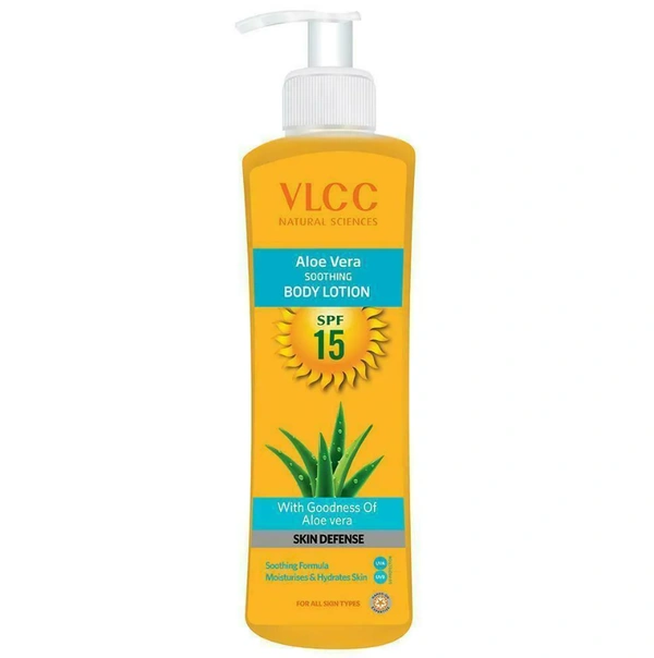VLCC Skin Defense Aloe Vera Soothing SPF 15 Body Lotion 350 ml