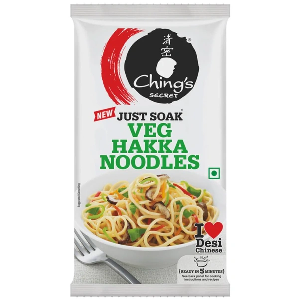 Ching's Secret Just Soak Veg Hakka Noodles 140 g