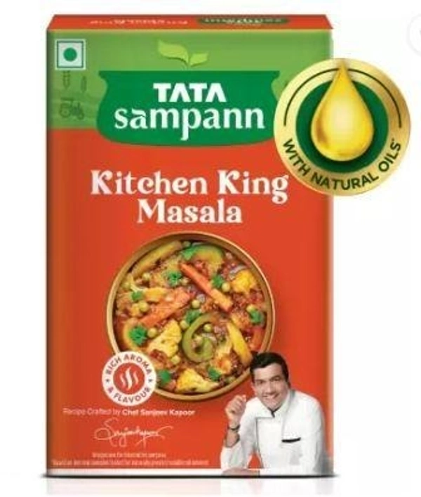 Tata Sampann Kitchen King Masala with Natural Oils, Rich Aroma & Flavour  (100 g)