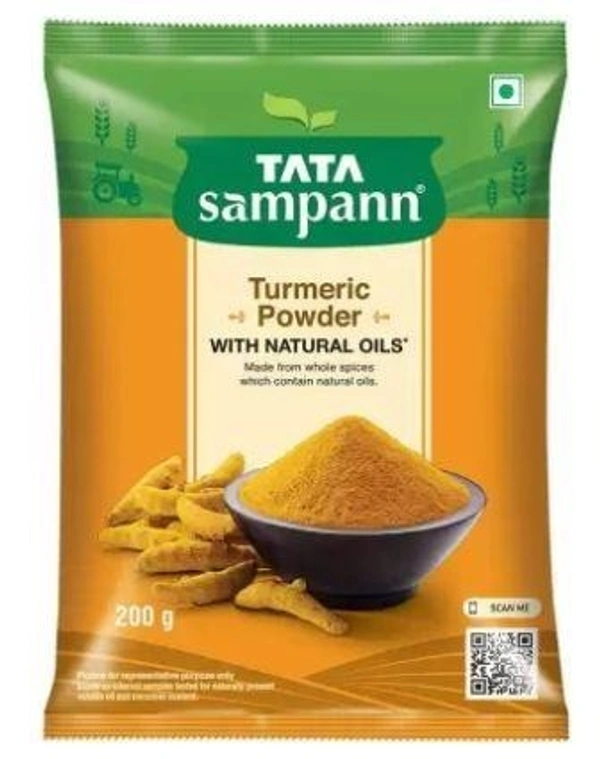 Tata Sampann Tata SAMPANN TURMERIC POWDER WITH NATURAL OILS 200 GRAMS PACK OF 1  (200 g)