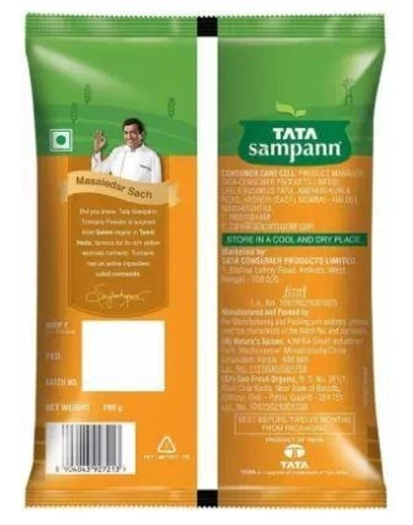Tata Sampann Tata SAMPANN TURMERIC POWDER WITH NATURAL OILS 200 GRAMS PACK OF 1  (200 g)