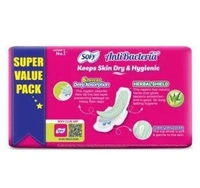 SOFY Antibacteria Sanitary Pad  (Pack of 48)