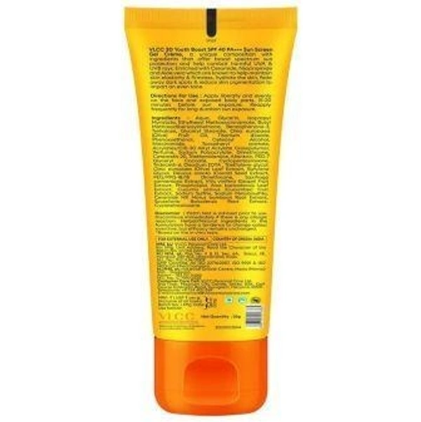 Vlcc 3D Youth Boost SPF 40 Bright Glow Sun Screen 25 g