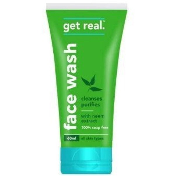 Get Real Neem Face Wash 60 ml