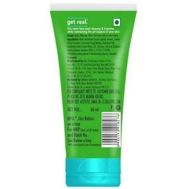 Get Real Neem Face Wash 60 ml