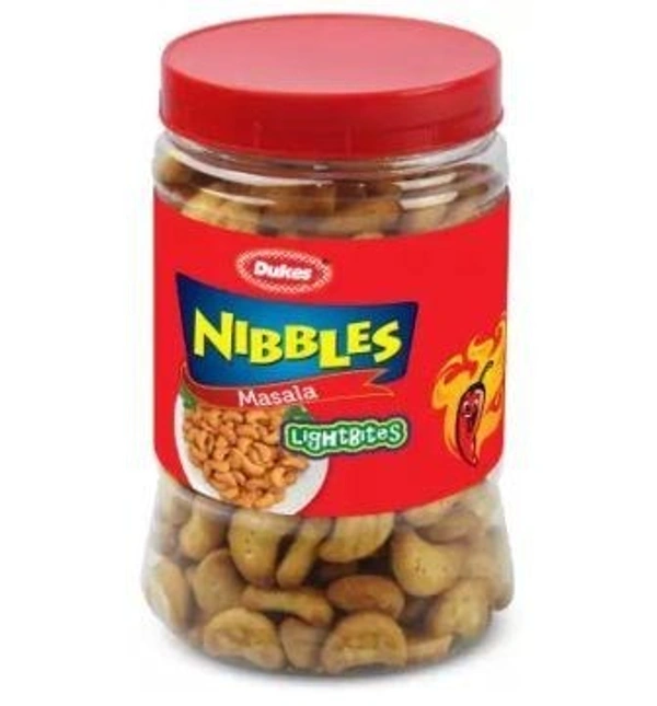 Dukes Nibbles Masala Crackers Salted Biscuit (Namkeen Biscuit)  (150 g)
