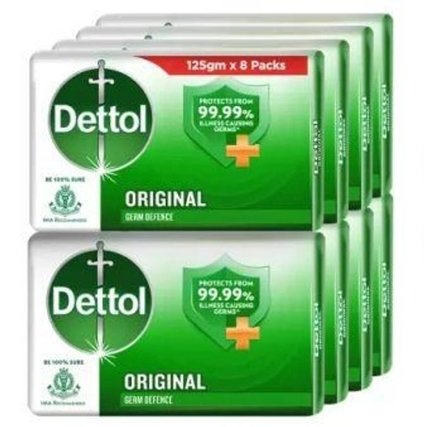 Dettol Original Germ Protection  (8 x 125 g)