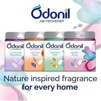 Odonil Bathroom Air Freshener | Assorted Blocks | Mixed Fragrance | Long Lasting Odour Blocks  (4 x 48 g)