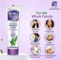 BOROPLUS Ayurvedic Antiseptic Cream with 10 super herbs and 24 hrs Moisturisation Antiseptic Cream  (80 ml)