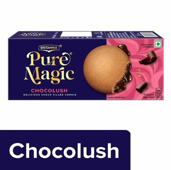 Britannia Pure Magic Chocolush Choco Filled Cookie 69 g