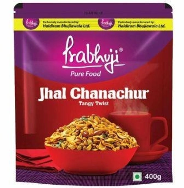 Prabhuji Tangy Twist Jhal Chanachur 400 g