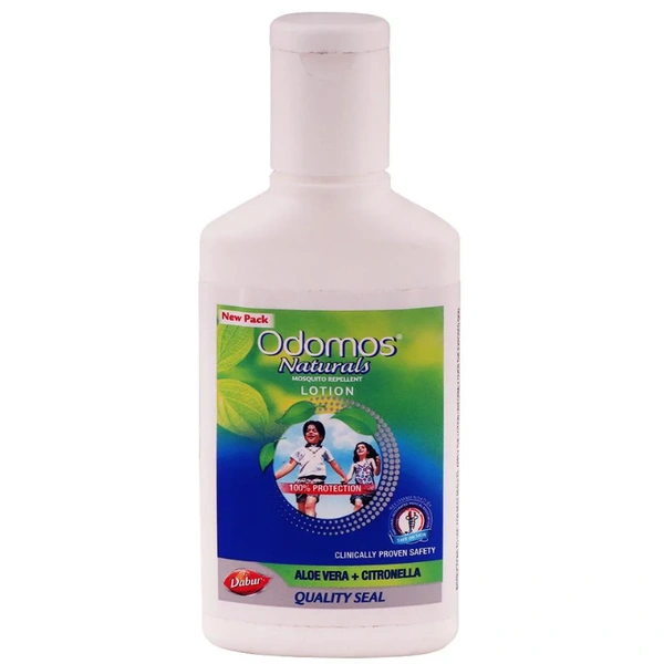 Odomos Naturals Mosquito Repellent Lotion with Aloe Vera + Citronella 60 ml