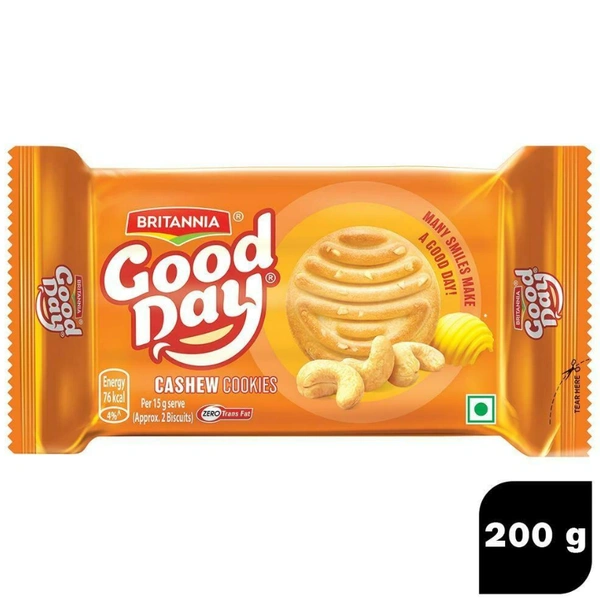 Britannia Good Day Cashew Cookies 200 g