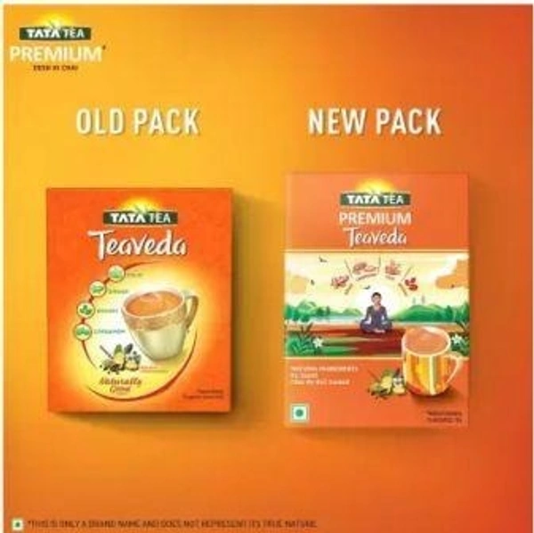 Tata Tea Premium Teaveda Tulsi, Cardamom, Ginger Black Tea Box  (250 g)