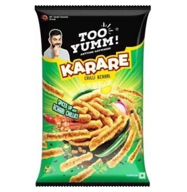 Too Yumm! Karare Chilli Achari Chips  (70 g)
