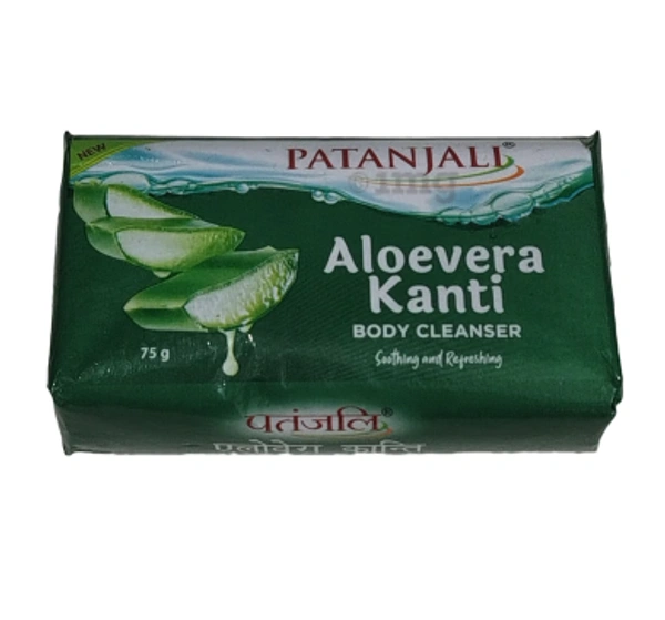 Patanjali Ayurveda Aloe Vera Kanti Body Cleanser Soap 150 gm