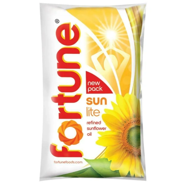 FORTUNE Sunlite Refined Sunflower Oil 1 L