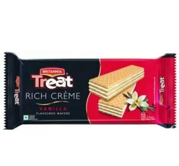 BRITANNIA Treat Creme Vanilla Flavoured Wafers  (55 g)