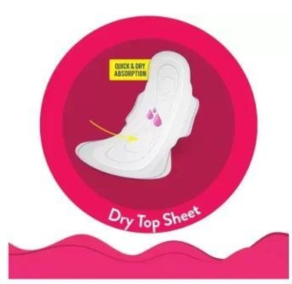 Paree Super Ultra Soft Feel Double Feathers XXL Tri-Fold Pads, With Disposable Covers Sanitary Pad  (Pack of 6)